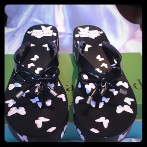 KATE SPADE ♠️ BUTTERFLY 🦋 SOLD OUT WEDGES HTF